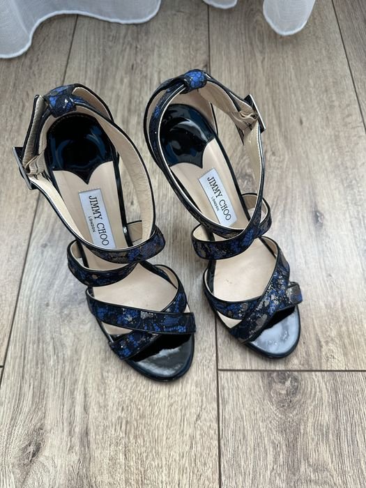 Women Jimmy Choo Heels Navy 40
