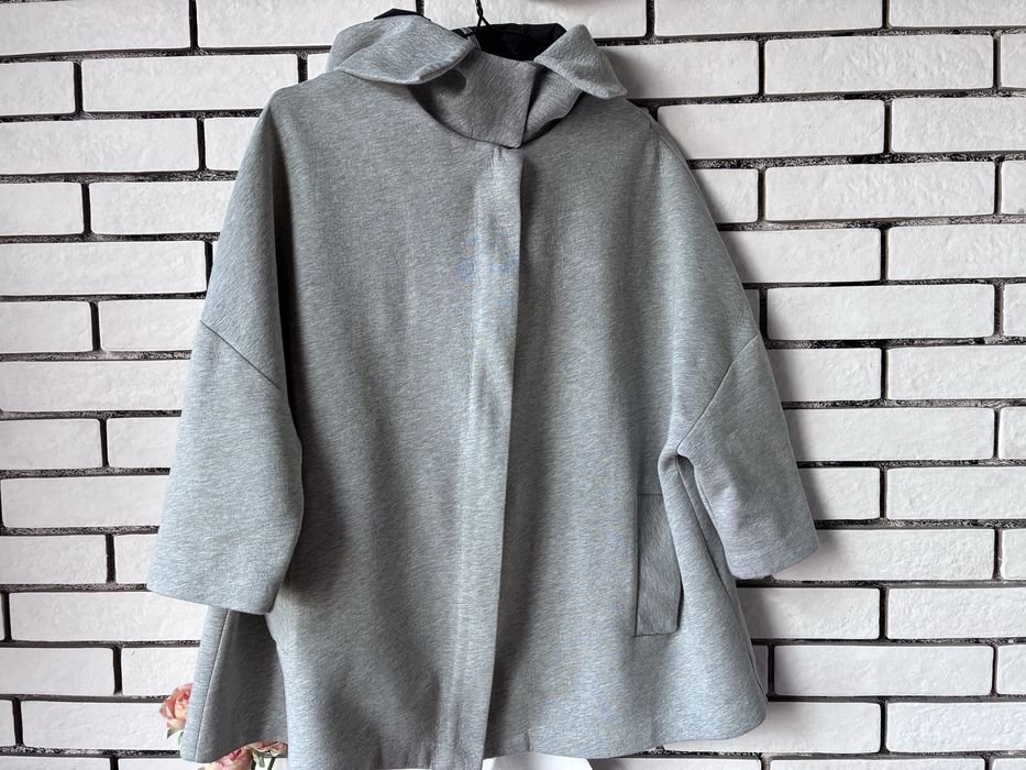 Женская COS Ветровка Серый Хлопок S