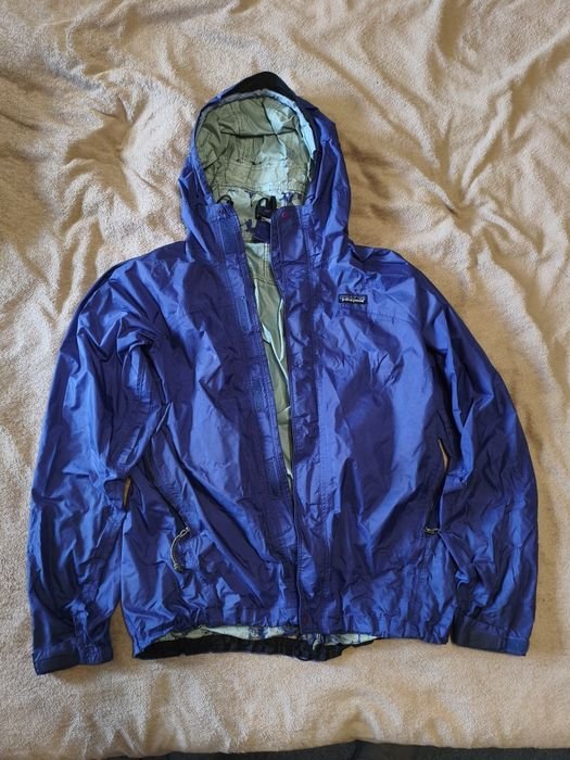 Men Patagonia Windbreaker Navy 38