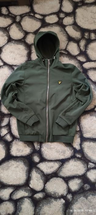 Men Lyle&Scott Windbreaker Green 34