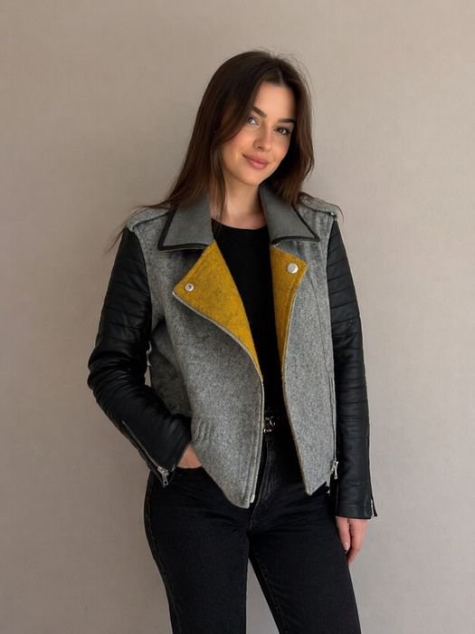 Женская Armani Exchange Косуха Серый Эко-кожа 38