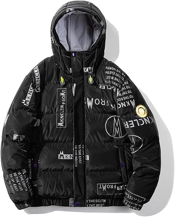 Мужская Куртка Чёрная 40