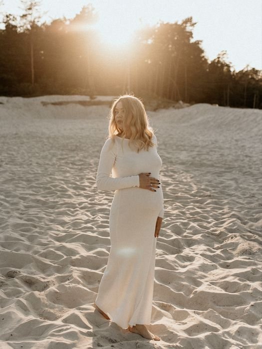 Женское Camille x Mango Платье Белое 38