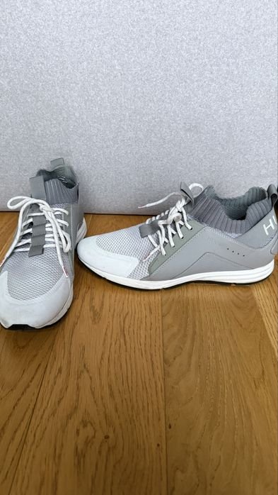 Мужские Hugo Boss Мокасины Серый 42