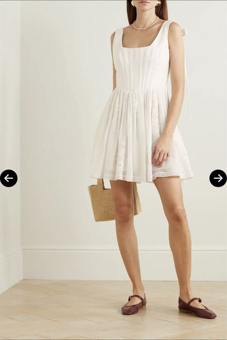 Donna Zimmermann Abito Bianco 38