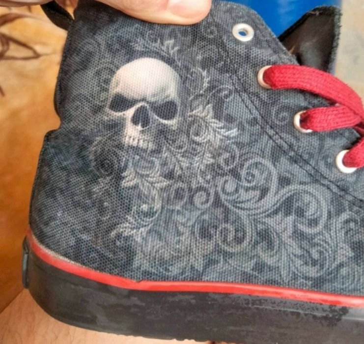 Мужские Skull Scroll Ботинки Різнокольоровый