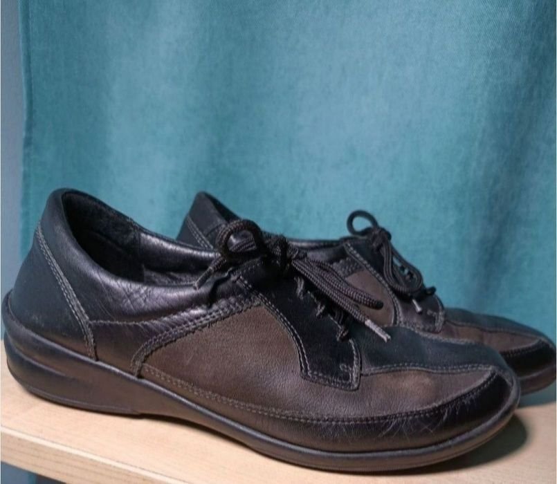 Женские Medicus Туфли Чёрные Кожа 38