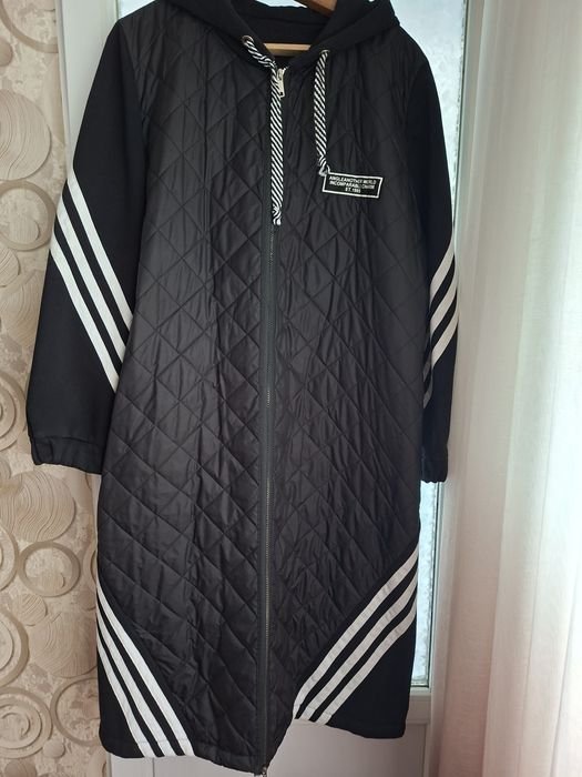 Женское Пальто Чёрное Другой Размер