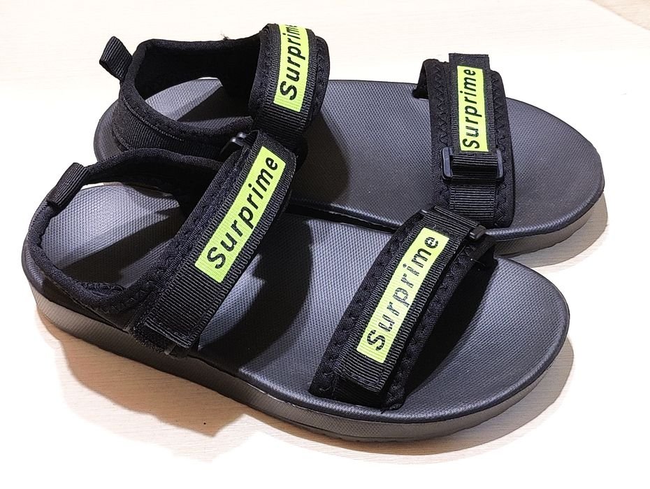 Женские Босоножки Чёрные Резина 37