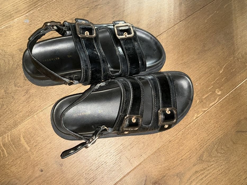 Женский Reserved Босоножки Чёрный 37