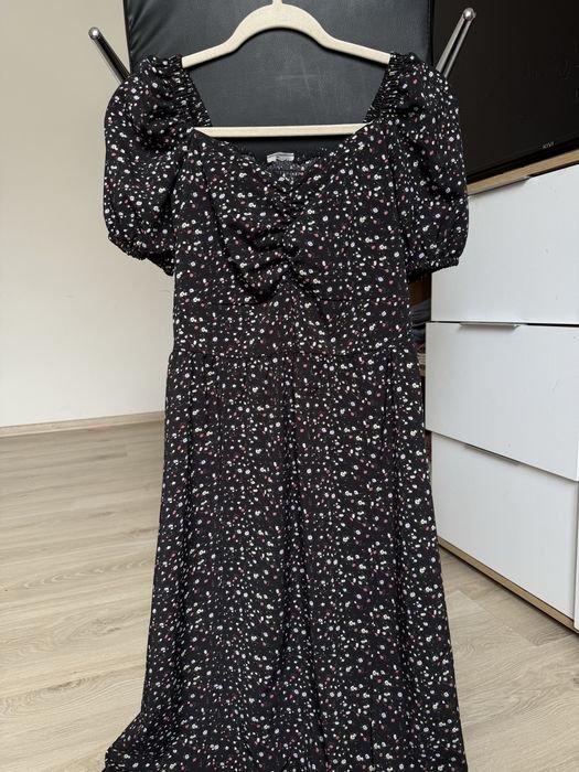 Damen Kleid Midi M/L