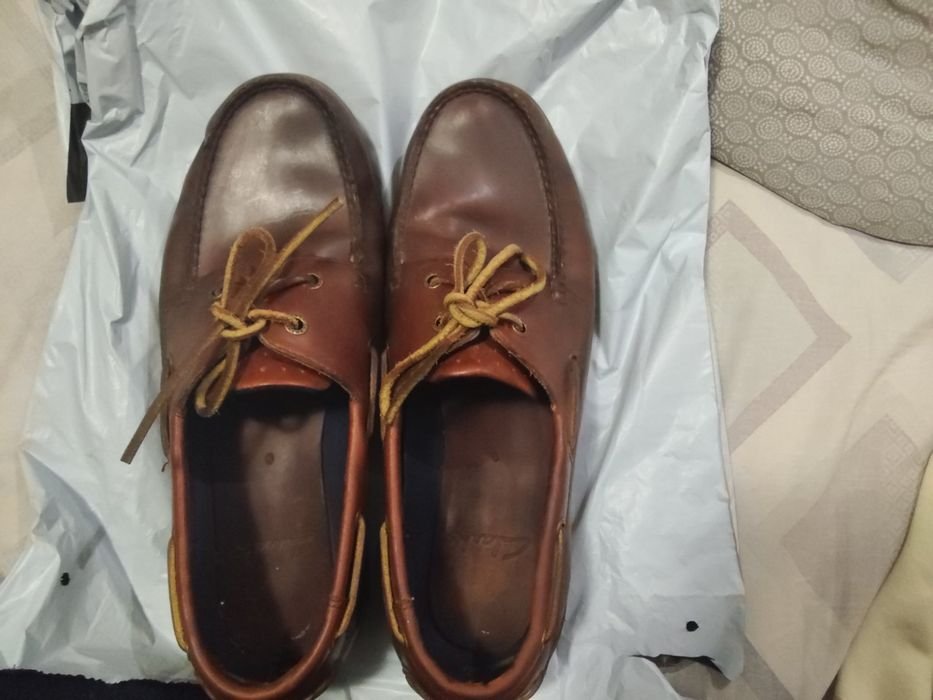 Uomo Clarks Tacchi Marrone Pelle 43