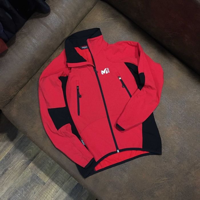 Мужская Millet Куртка Софтшелл Красная 36