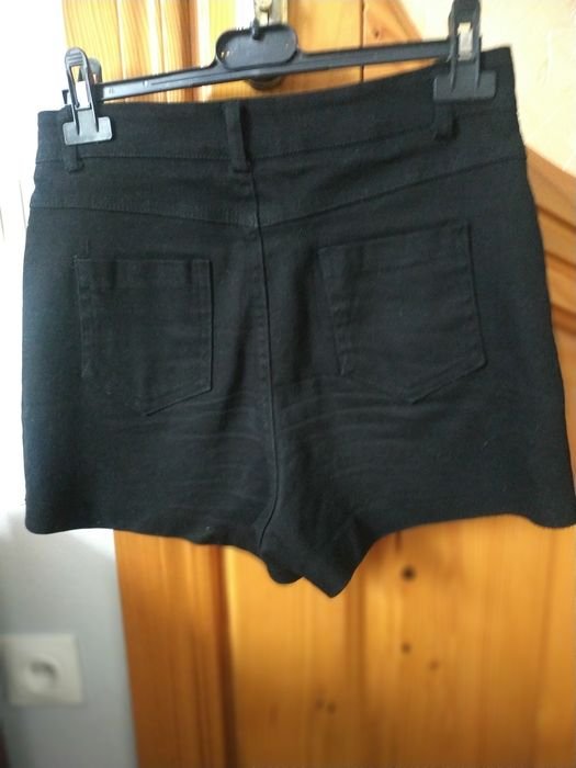 Damen Rock Schwarz Denim