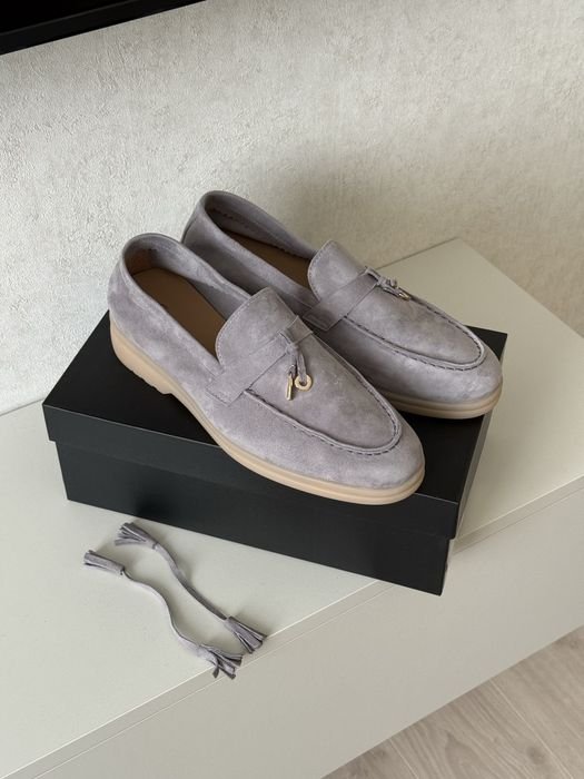 Donna Loafers Suede 38