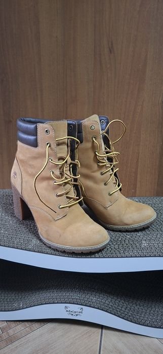 Мужские Timberland Ботинки Бежевый Нубук 38.5