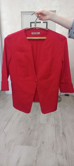 Женский Костюм Красный 36