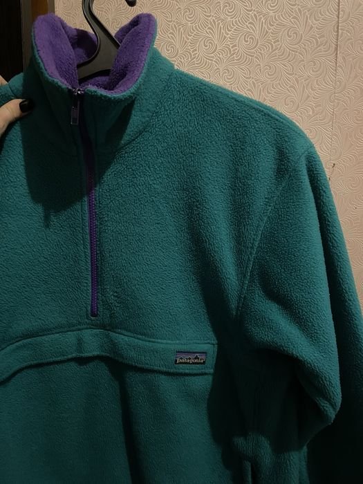 Men Patagonia Fleece Purple 40