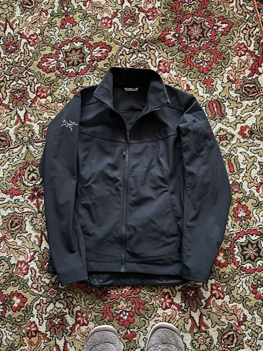 Herren Arc'teryx Softshelljacke Schwarz 36