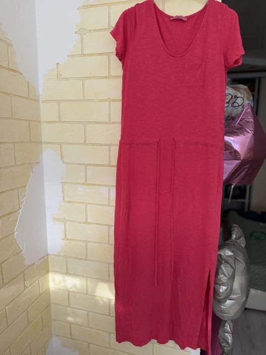 Damen Next Kleid Rosa Viskose 38