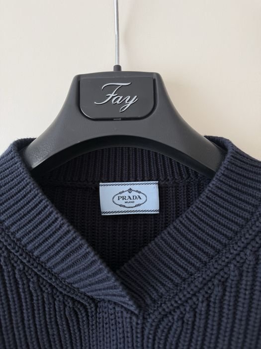 Women Prada Sweater Navy 34