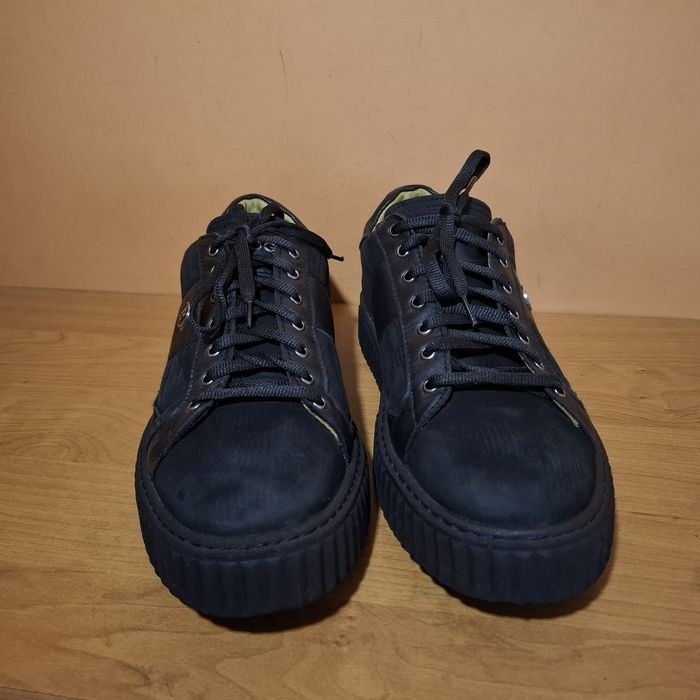 Homme Bogner Talons Noir Cuir 43