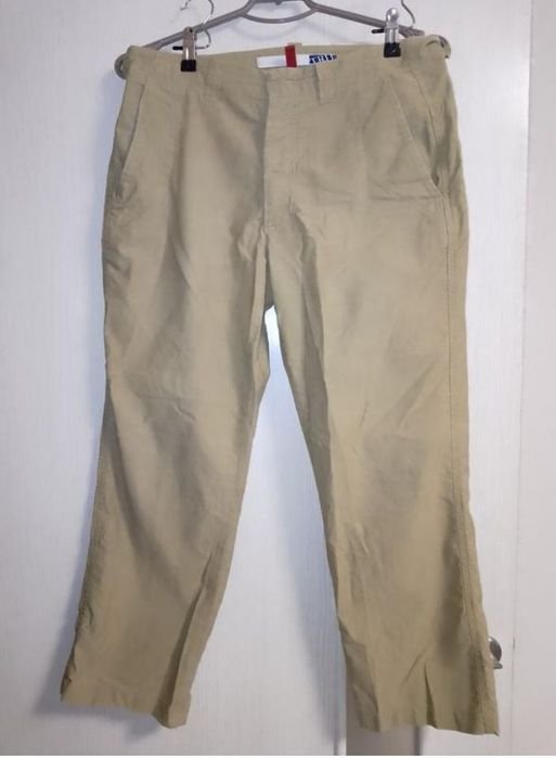 Мужские Trussardi Штаны Бежевые 48