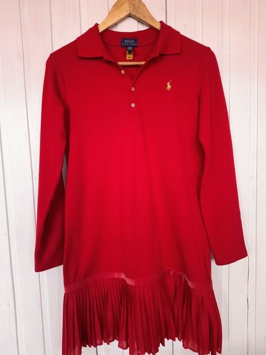 Femme Ralph Lauren Robe Rouge 34