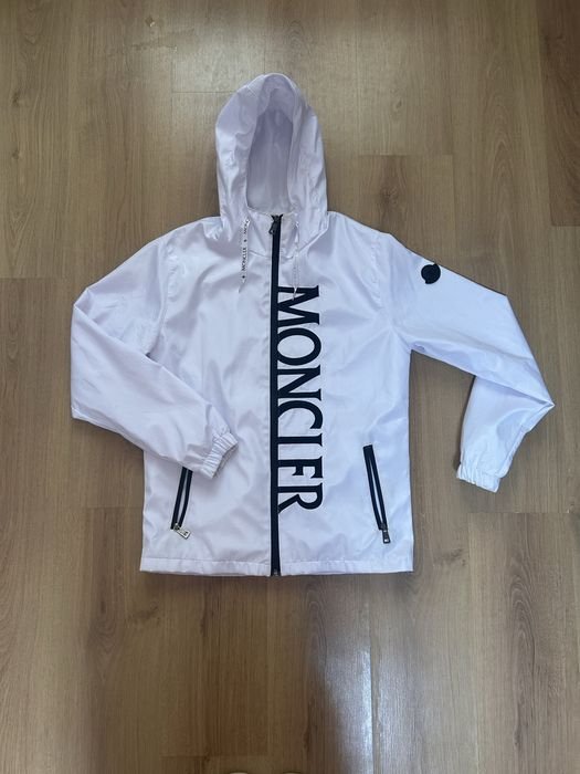Homme Moncler Coupe-Vent Blanc 38