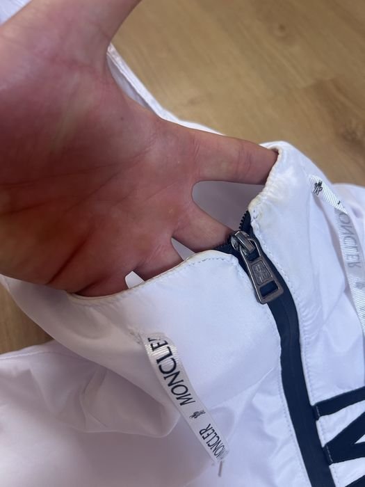 Homme Moncler Coupe-Vent Blanc 38