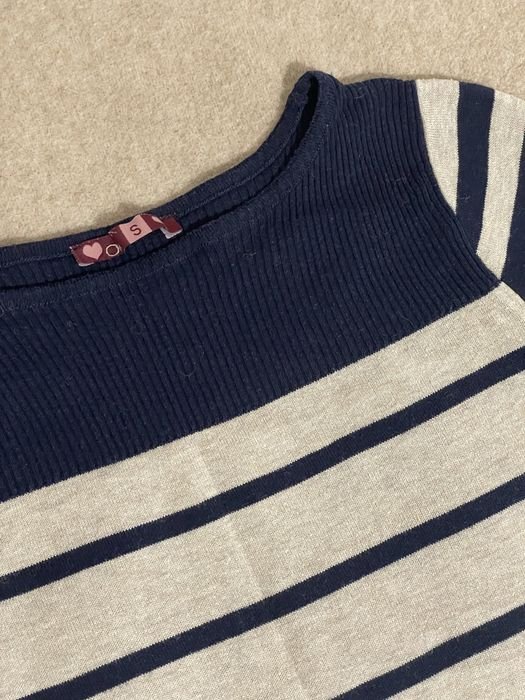 Женская Бавовняная Кофта Синяя 38