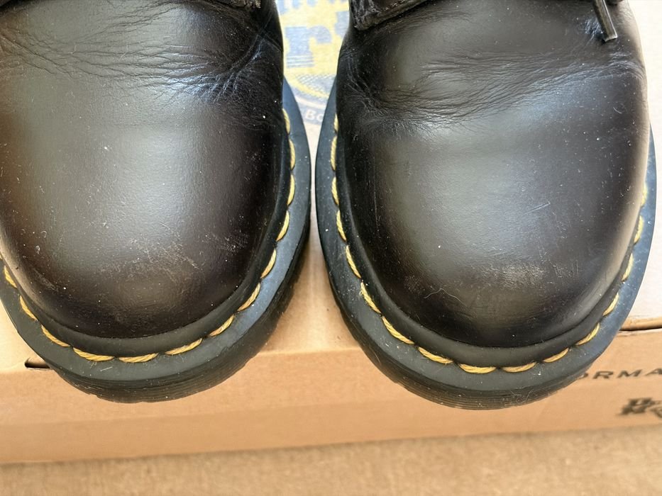 Женские Dr. Martens Ботинки Чёрные Кожа 38