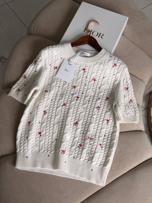 Женский Dior Светр Різнокольоровий