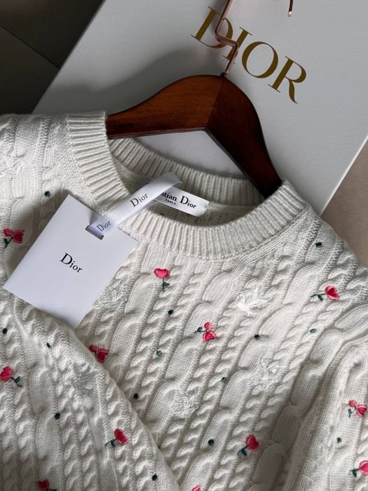 Женский Dior Светр Різнокольоровий