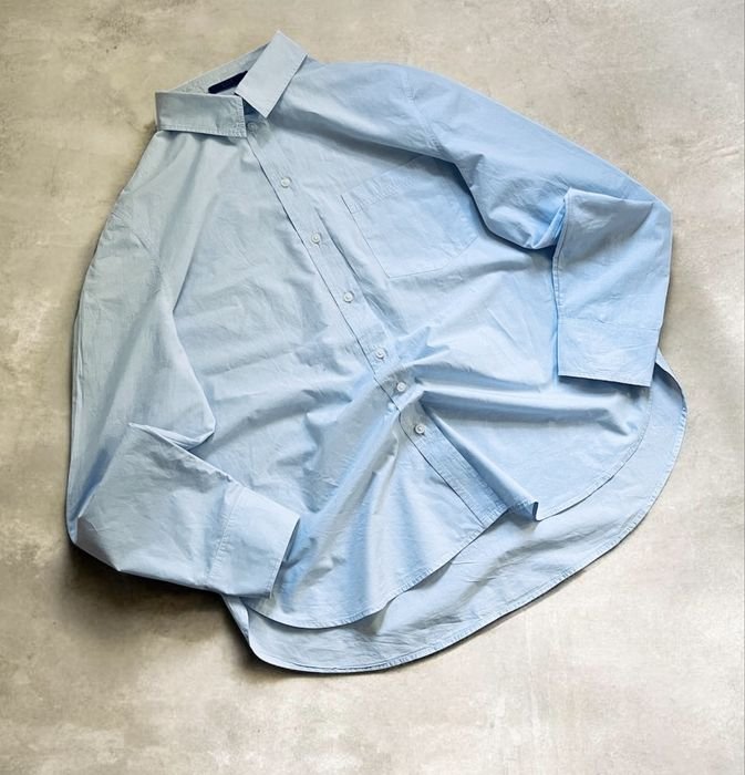 Женская COS Рубашка Тёмно-синий