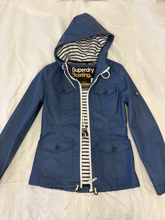 Женская Superdry Дождевик Тёмно-синий 34
