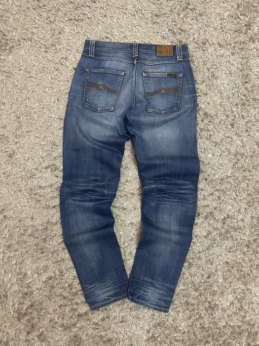 Мужской Nudie Jeans Джинсы Синие 33/34