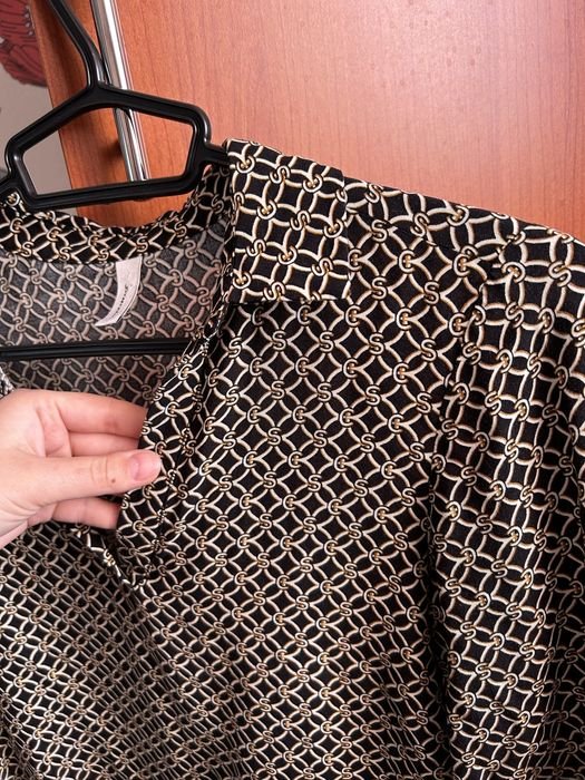 Damen Mehrfarbige Bluse