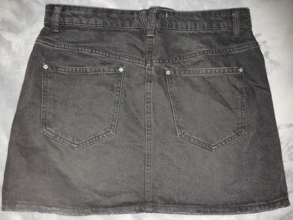 Damen Reserved Rock Schwarz Denim 38