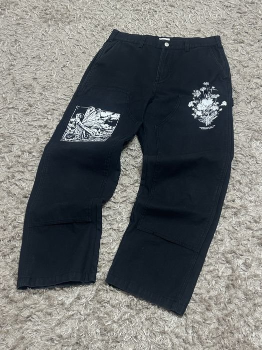 Men Obey Trousers Black 32
