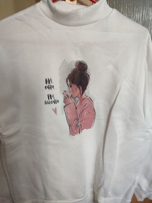 Donna Altro Maglione Bianco Fleece 38
