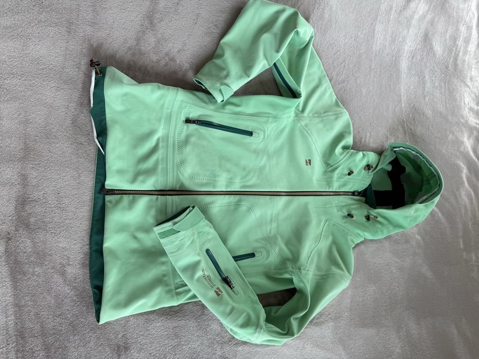 Damen Mountain Force Jacke Grün 36