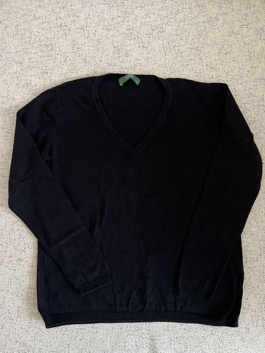 Damen Pullover Schwarz 34