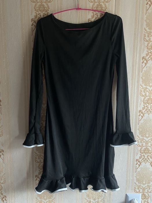 Femme Robe Noire Taille Unique