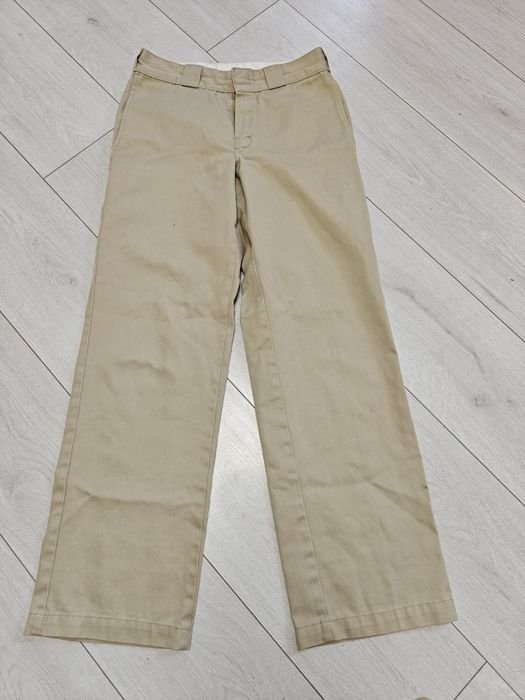 Herren Dikkies Jeans Beige Baumwolle 28