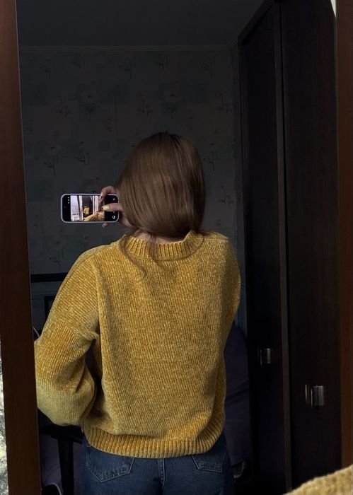 Женский Светр Жёлтый 38