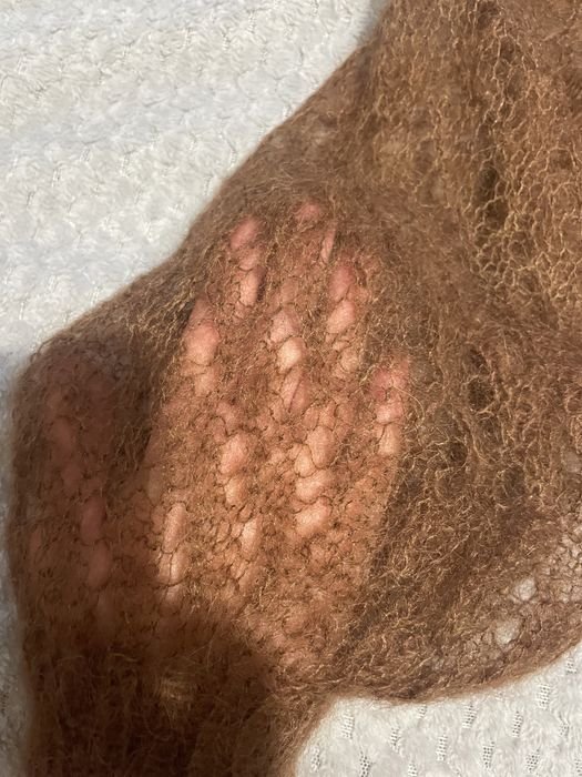 Donna Maglione Marrone Cachemire 38