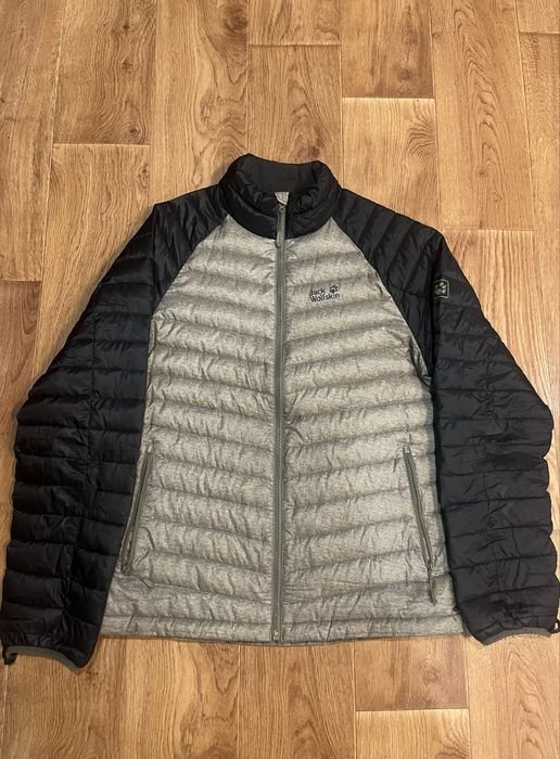 Uomo Jack Wolfskin Piumino Nero 40