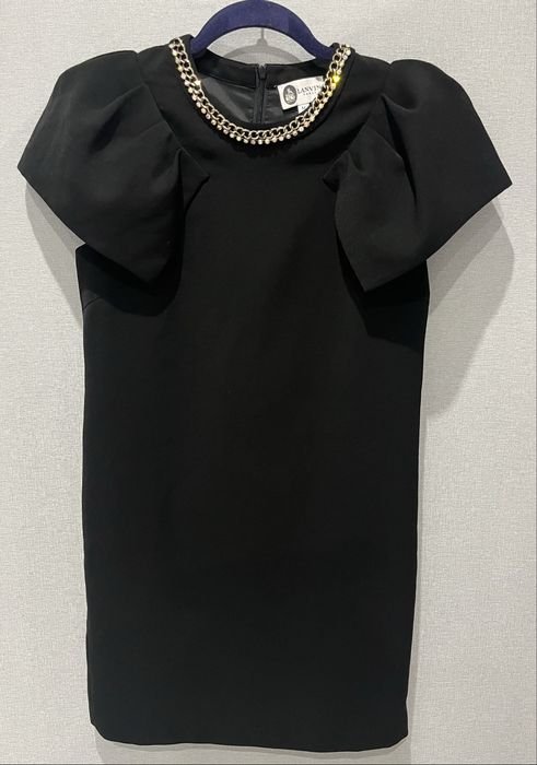 Damen Lanvin Kleid Schwarz
