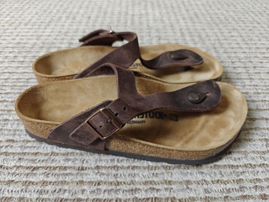 Women Birkenstock Sandals Brown Nubuck 38